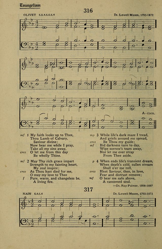 Methodist Hymn and Tune Book: official hymn book of the Methodist Church page 346
