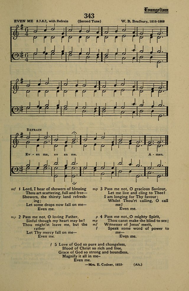 Methodist Hymn and Tune Book: official hymn book of the Methodist Church page 379