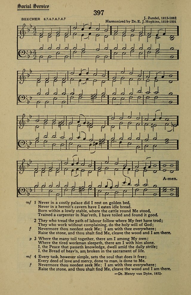 Methodist Hymn and Tune Book: official hymn book of the Methodist Church page 442