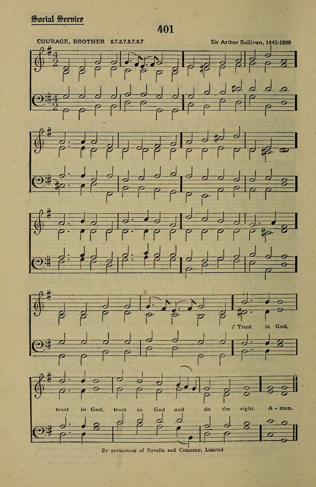 Methodist Hymn and Tune Book: official hymn book of the Methodist Church page 446