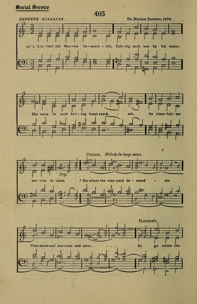 Methodist Hymn and Tune Book: official hymn book of the Methodist Church page 450
