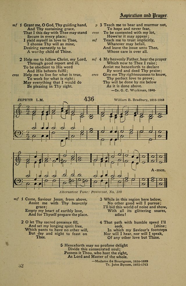 Methodist Hymn and Tune Book: official hymn book of the Methodist Church page 481