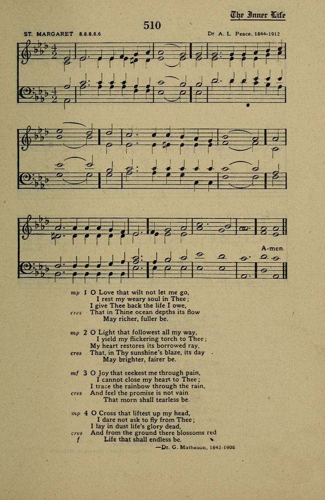 Methodist Hymn and Tune Book: official hymn book of the Methodist Church page 555