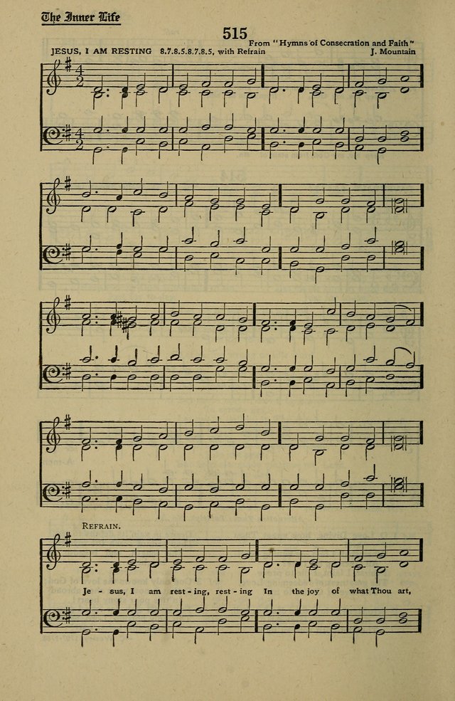 Methodist Hymn and Tune Book: official hymn book of the Methodist Church page 560