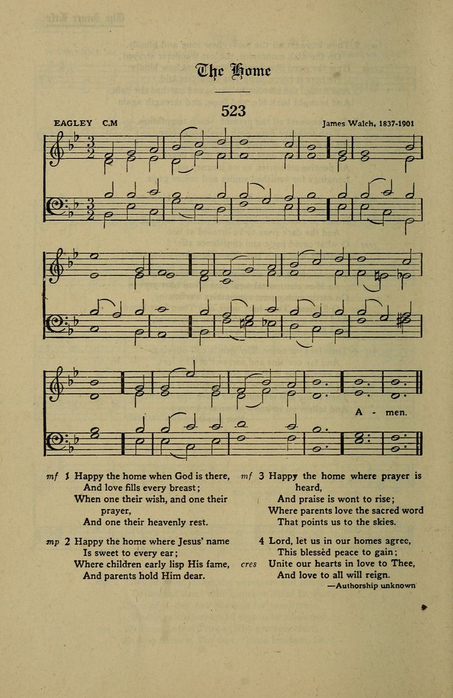 Methodist Hymn and Tune Book: official hymn book of the Methodist Church page 572