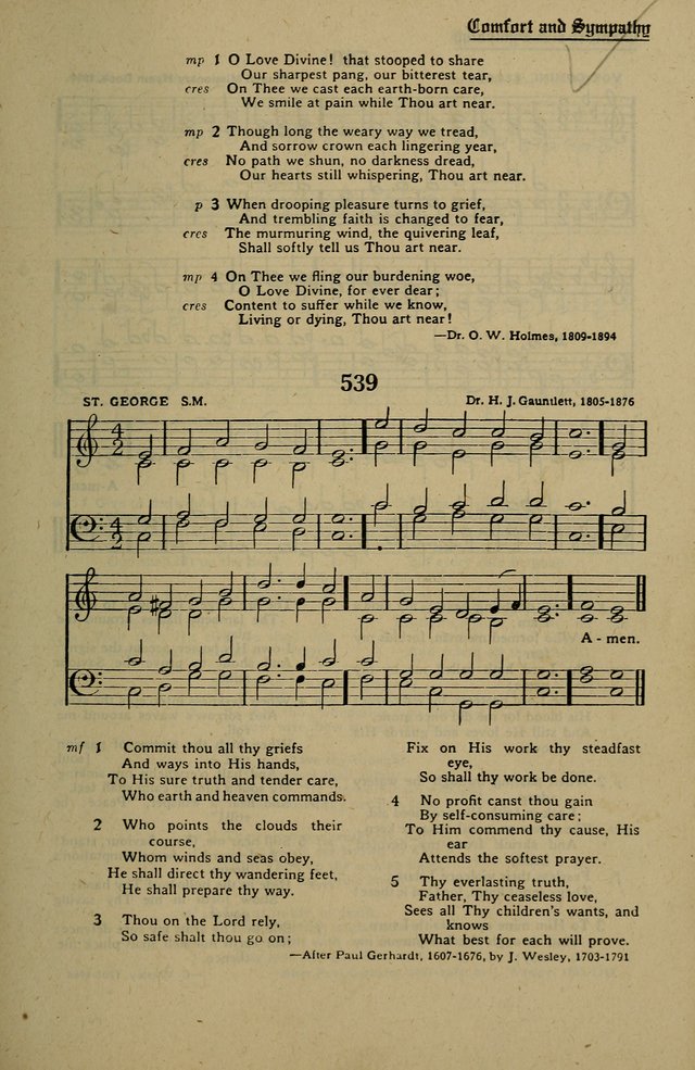 Methodist Hymn and Tune Book: official hymn book of the Methodist Church page 587