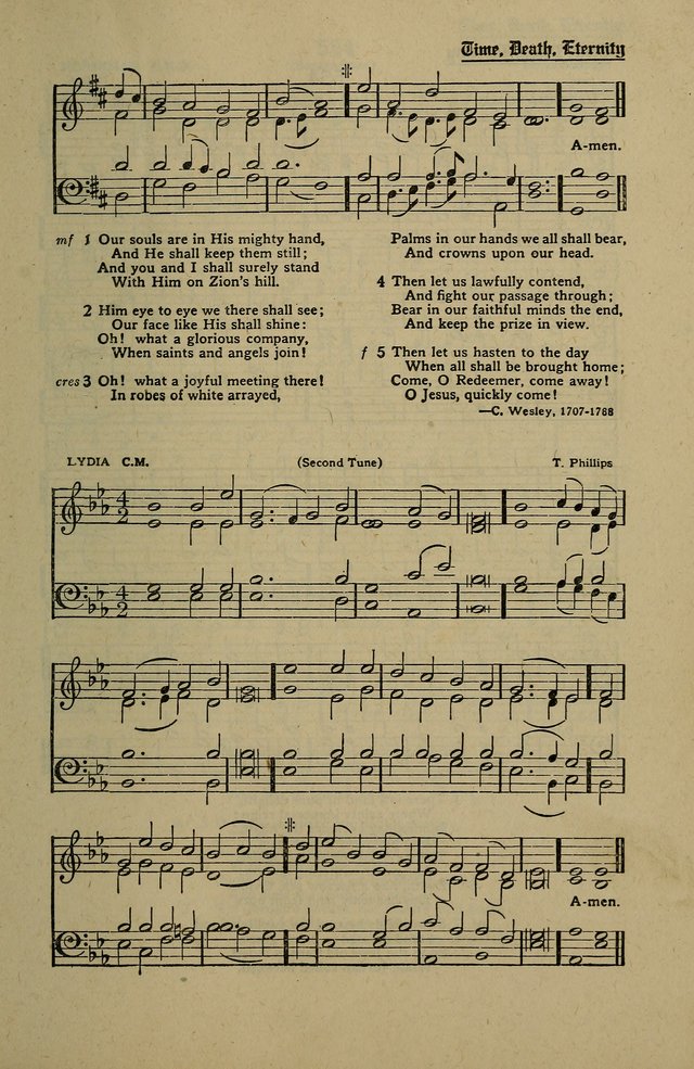 Methodist Hymn and Tune Book: official hymn book of the Methodist Church page 603