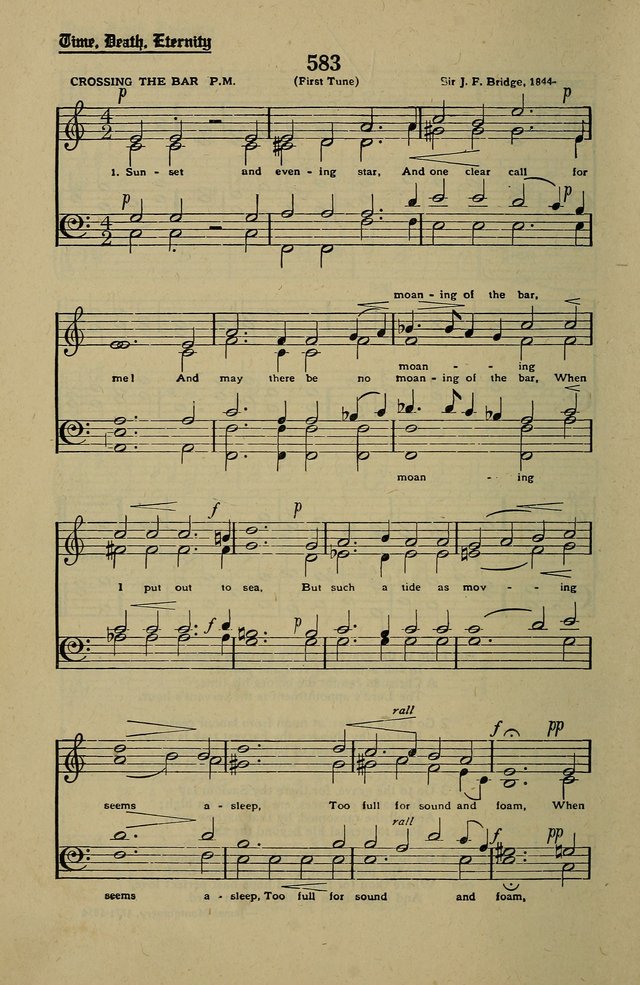 Methodist Hymn and Tune Book: official hymn book of the Methodist Church page 644