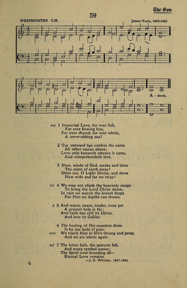 Methodist Hymn and Tune Book: official hymn book of the Methodist Church page 65