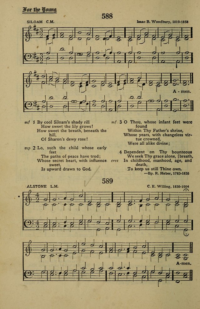 Methodist Hymn and Tune Book: official hymn book of the Methodist Church page 652