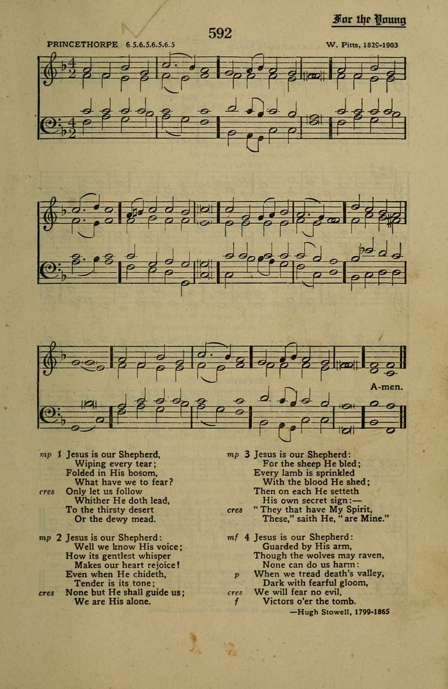 Methodist Hymn and Tune Book: official hymn book of the Methodist Church page 655