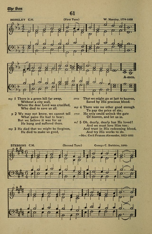 Methodist Hymn and Tune Book: official hymn book of the Methodist Church page 68