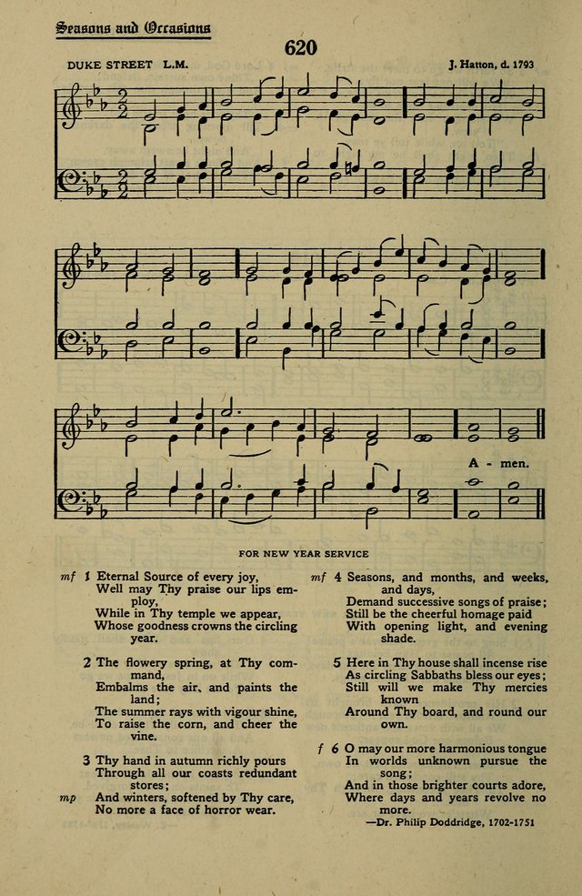 Methodist Hymn and Tune Book: official hymn book of the Methodist Church page 690
