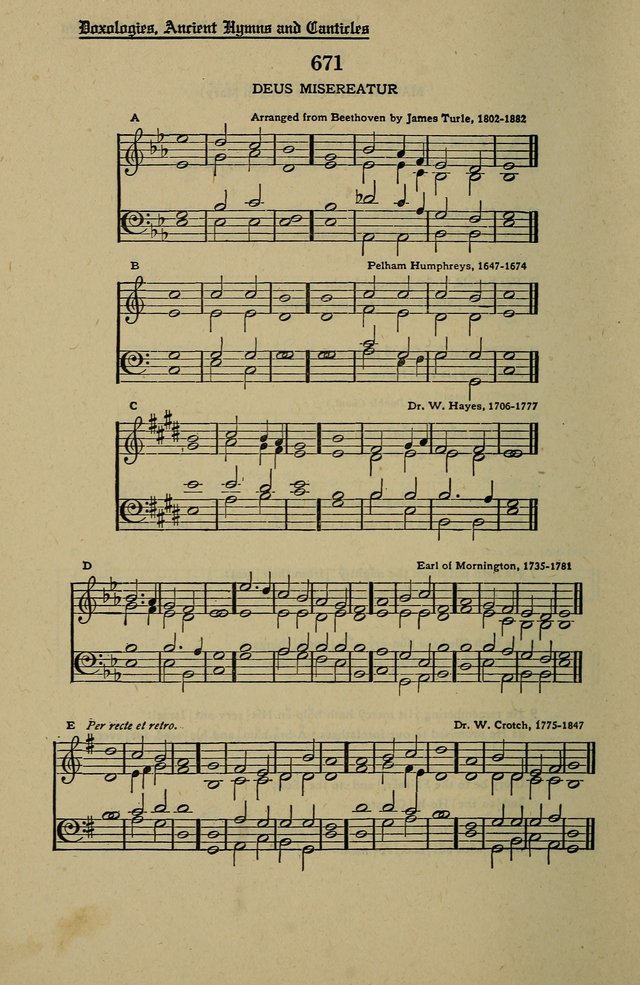 Methodist Hymn and Tune Book: official hymn book of the Methodist Church page 742