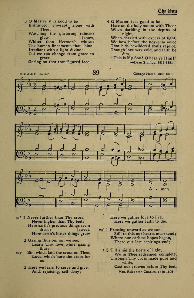 Methodist Hymn and Tune Book: official hymn book of the Methodist Church page 93