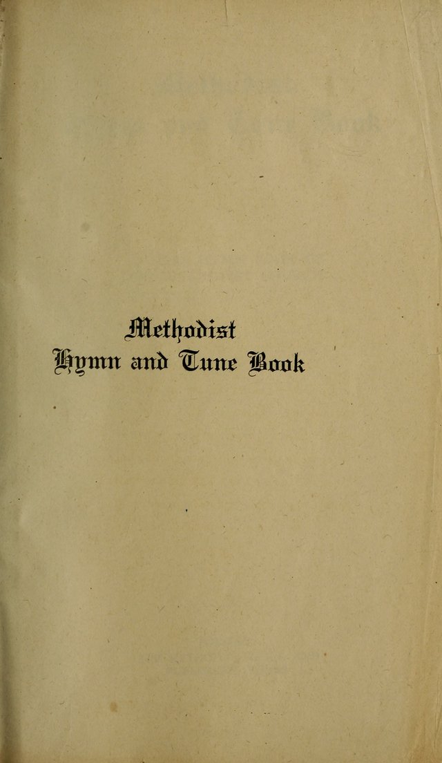 Methodist Hymn and Tune Book: official hymn book of the Methodist Church page v