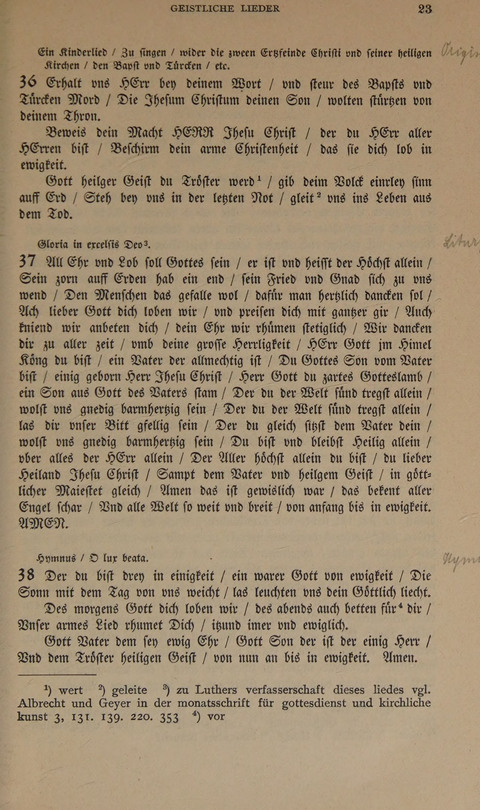 Martin Luthers geistliche Lieder page 23