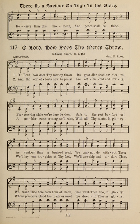Messages of Love Hymn Book: for Gospel, Sunday School, Special Services and Home Singing page 117