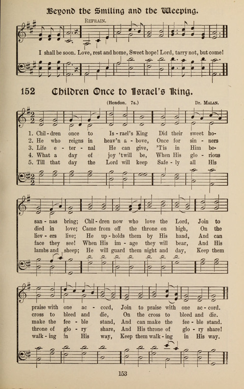 Messages of Love Hymn Book: for Gospel, Sunday School, Special Services and Home Singing page 151