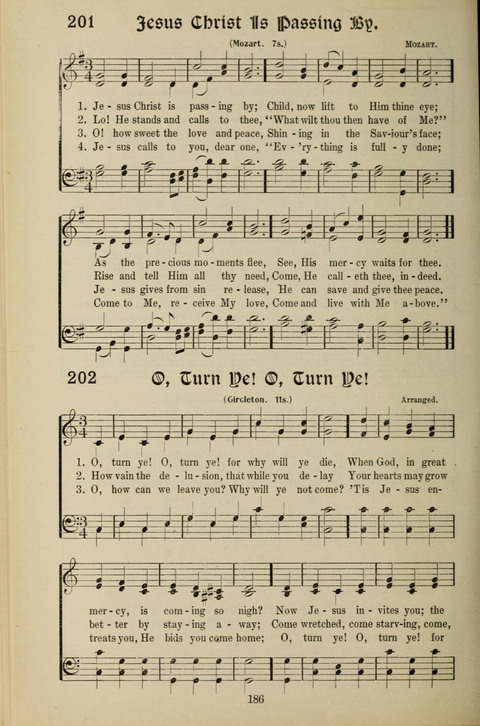 Messages of Love Hymn Book: for Gospel, Sunday School, Special Services and Home Singing page 184