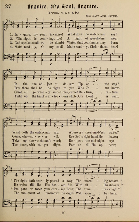 Messages of Love Hymn Book: for Gospel, Sunday School, Special Services and Home Singing page 27