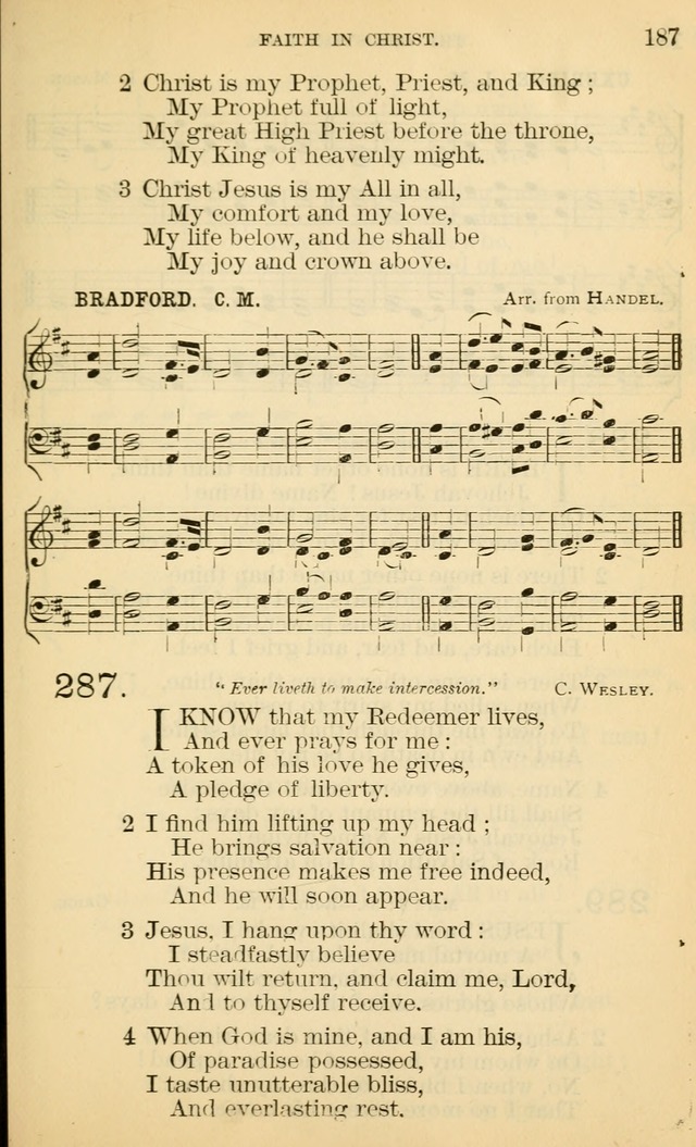The Manual of Praise for Sabbath and Social Worship page 187