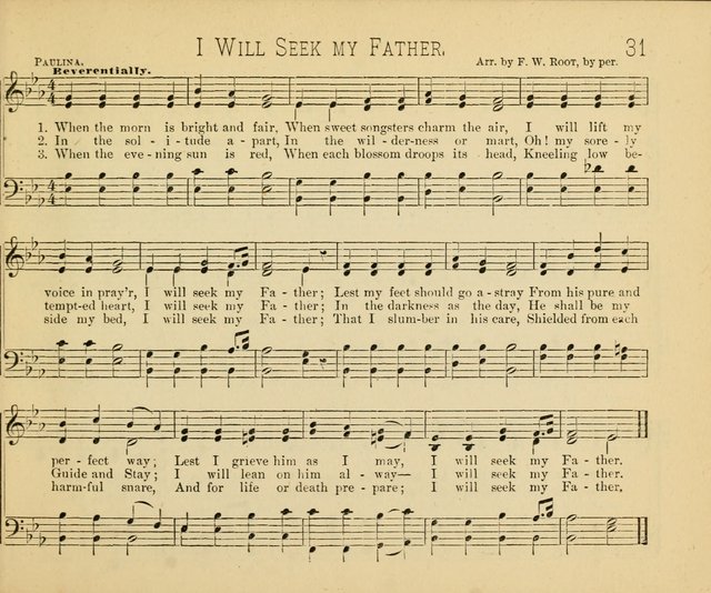 Minnetonka Songs: for Sabbath Schools, compiled especially for the Minnetonka Sabbath-School Assembly page 31