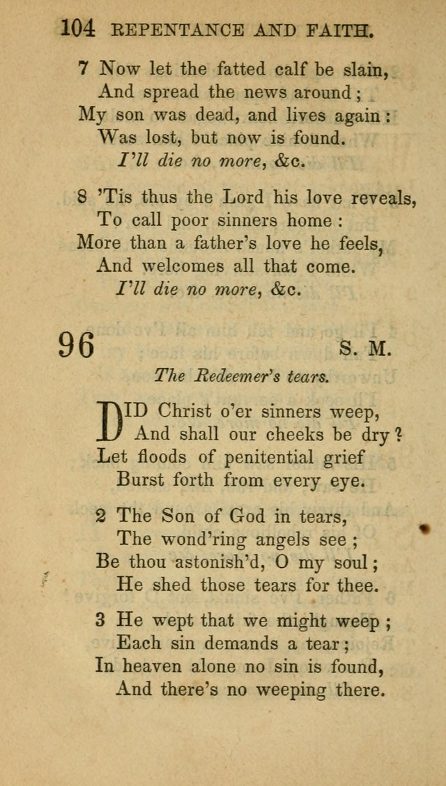 Methodist Social Hymn Book page 109
