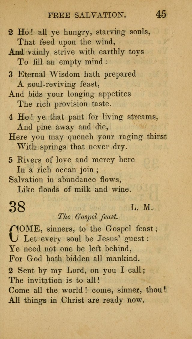 Methodist Social Hymn Book page 50