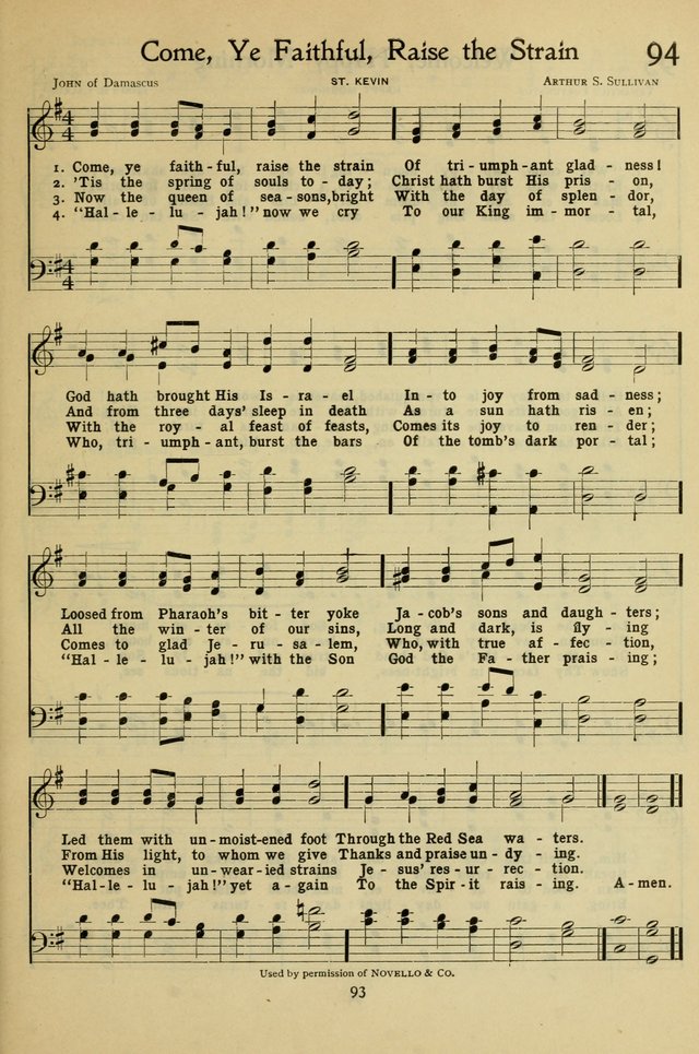 The Methodist Sunday School Hymnal page 106