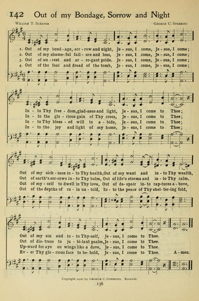 The Methodist Sunday School Hymnal page 149
