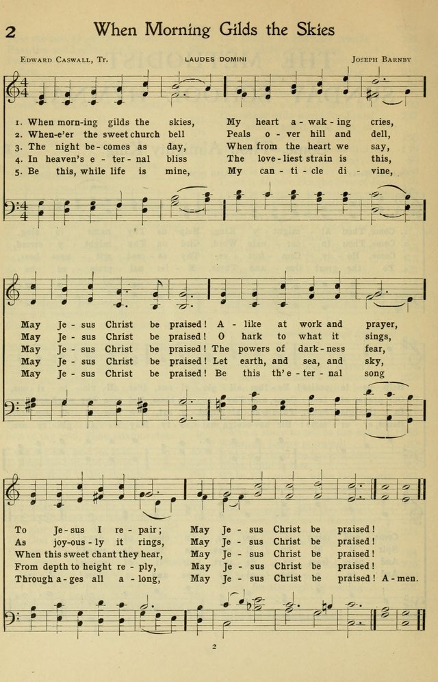 The Methodist Sunday School Hymnal page 15