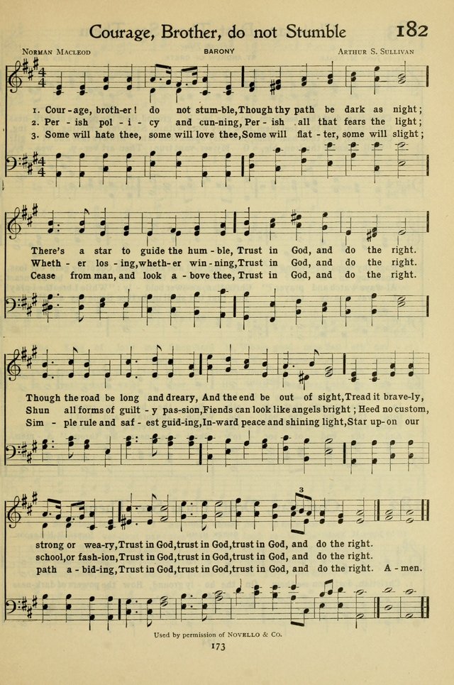 The Methodist Sunday School Hymnal page 186
