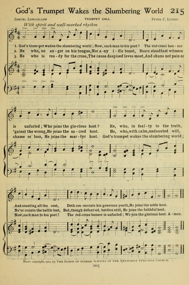 The Methodist Sunday School Hymnal page 218