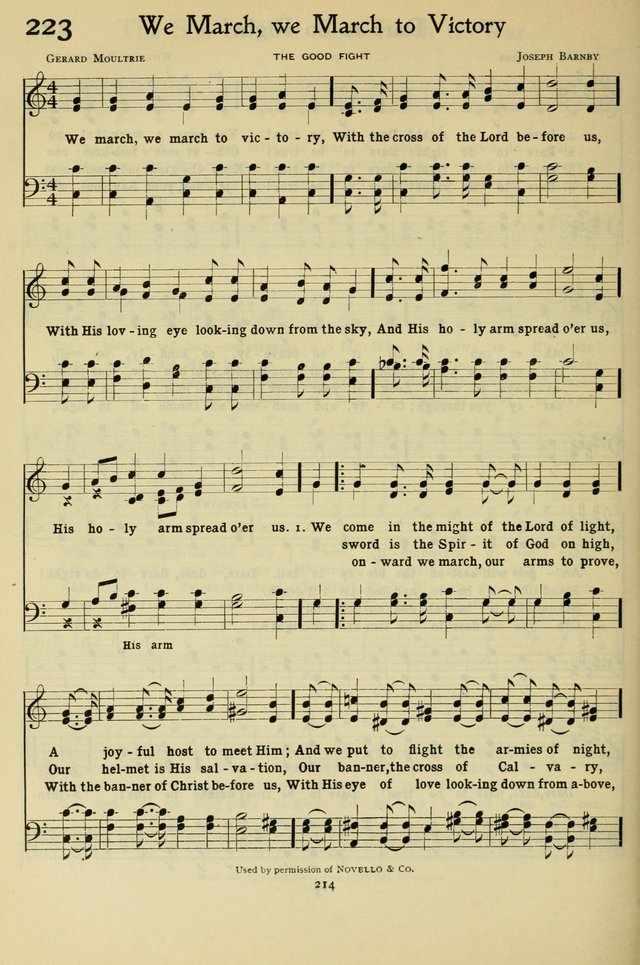 The Methodist Sunday School Hymnal page 227