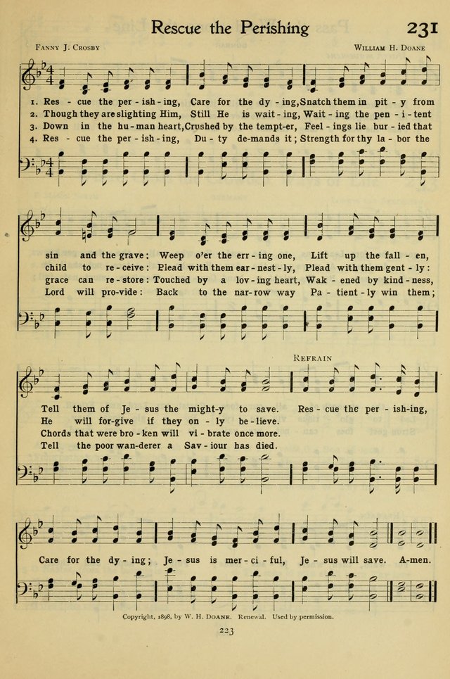 The Methodist Sunday School Hymnal page 236