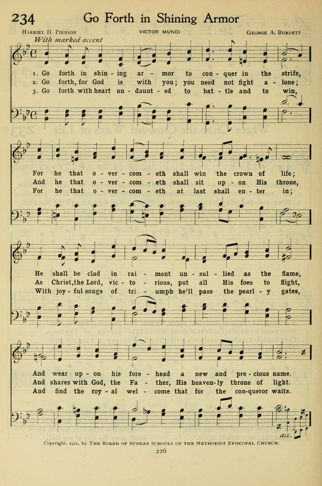 The Methodist Sunday School Hymnal page 239