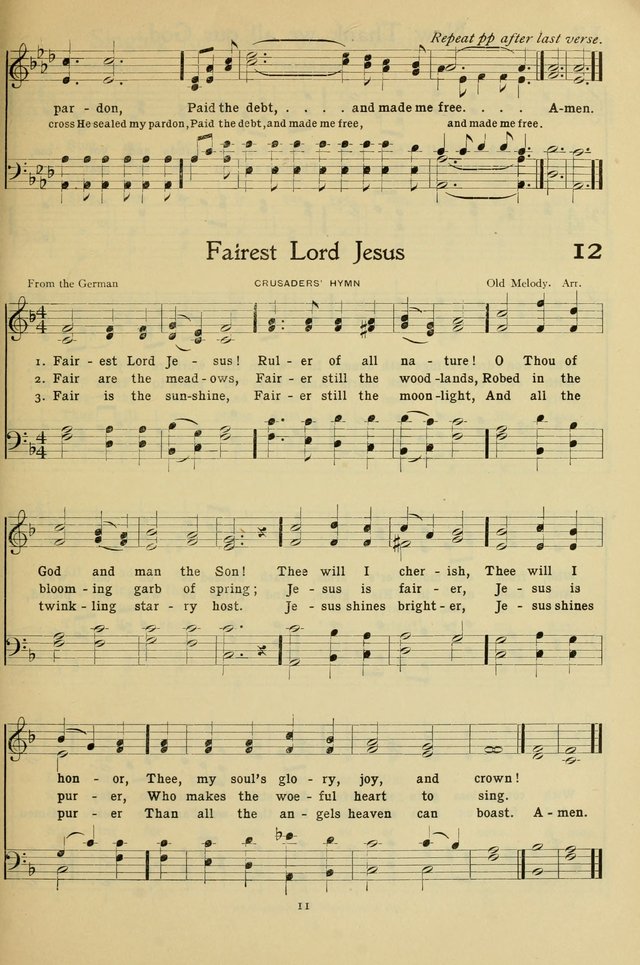 The Methodist Sunday School Hymnal page 24
