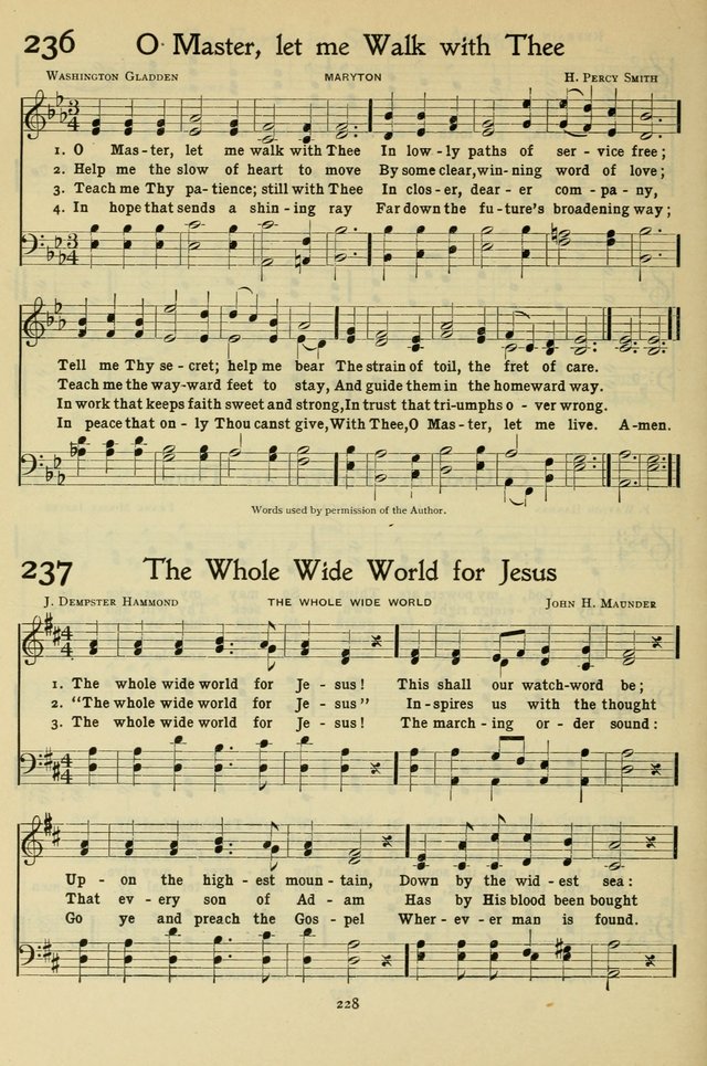 The Methodist Sunday School Hymnal page 241