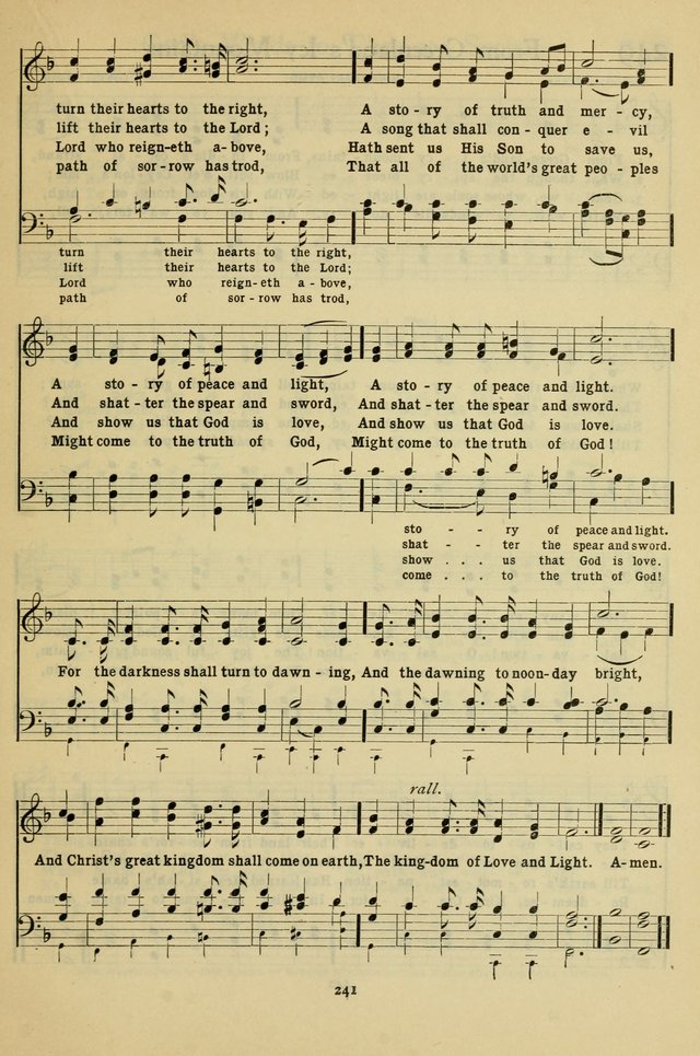 The Methodist Sunday School Hymnal page 254