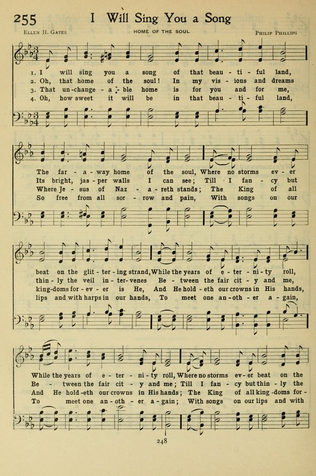 The Methodist Sunday School Hymnal page 261