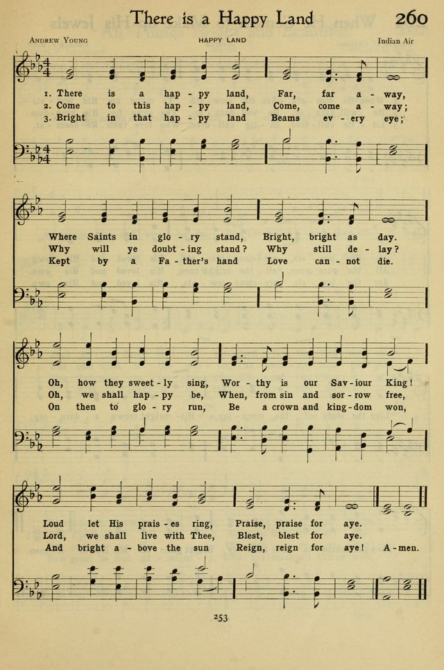 The Methodist Sunday School Hymnal page 266
