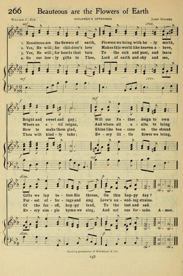 The Methodist Sunday School Hymnal page 271