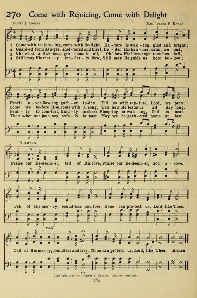 The Methodist Sunday School Hymnal page 277