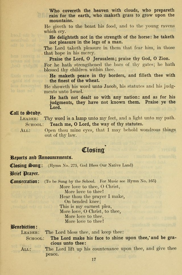 The Methodist Sunday School Hymnal page 308