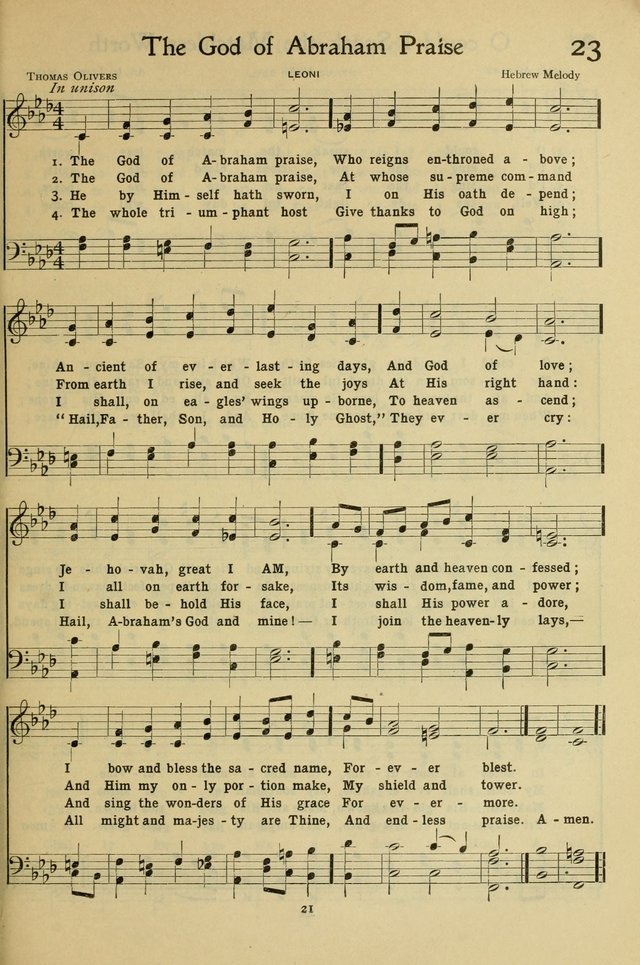 The Methodist Sunday School Hymnal page 34