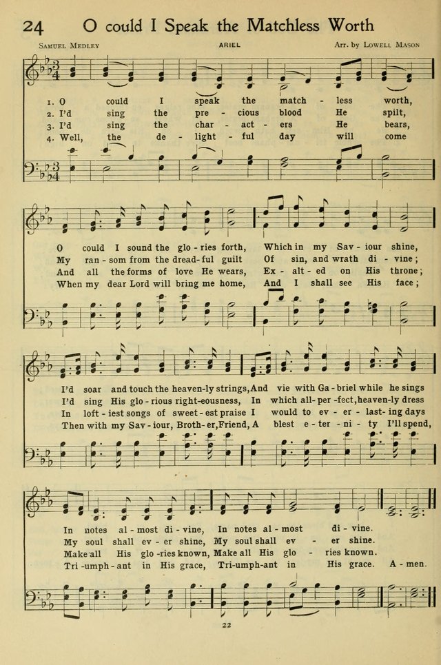 The Methodist Sunday School Hymnal page 35