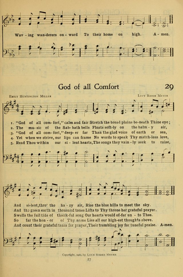 The Methodist Sunday School Hymnal page 40