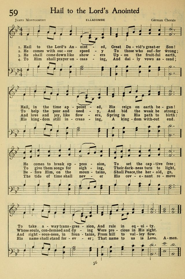 The Methodist Sunday School Hymnal page 69