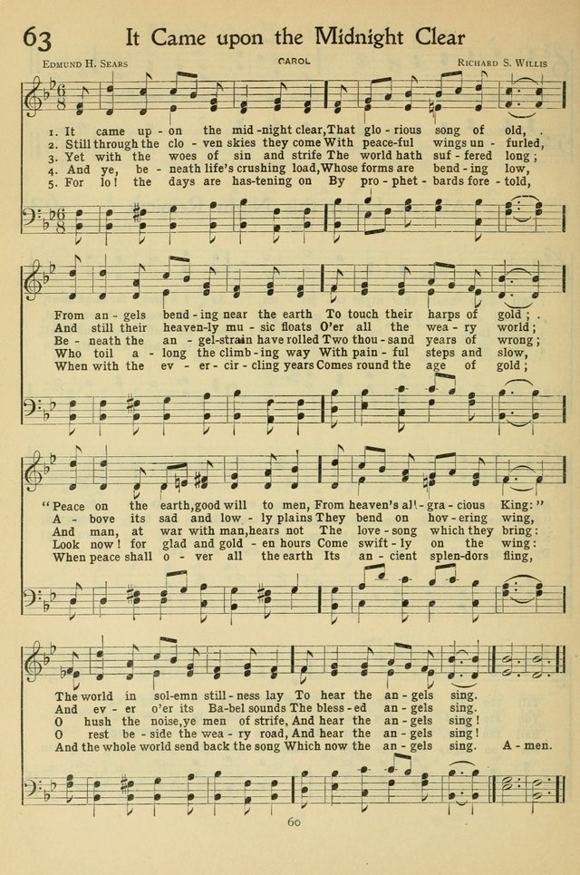 The Methodist Sunday School Hymnal page 73